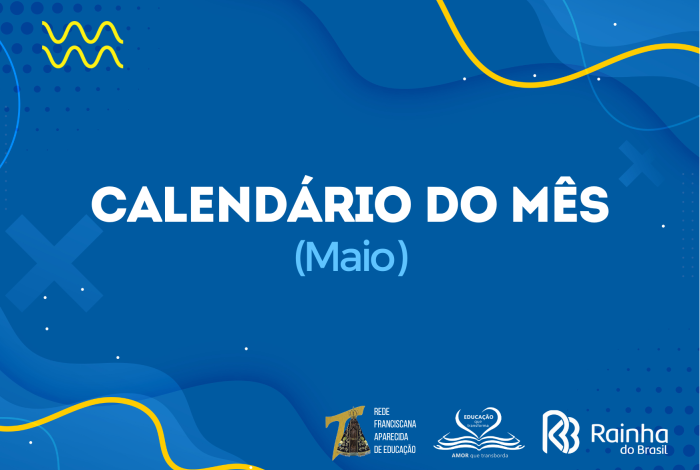Calendário de Maio 