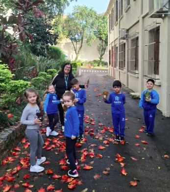 Projeto “Mãos que Transformam” da Educação Infantil realiza atividade