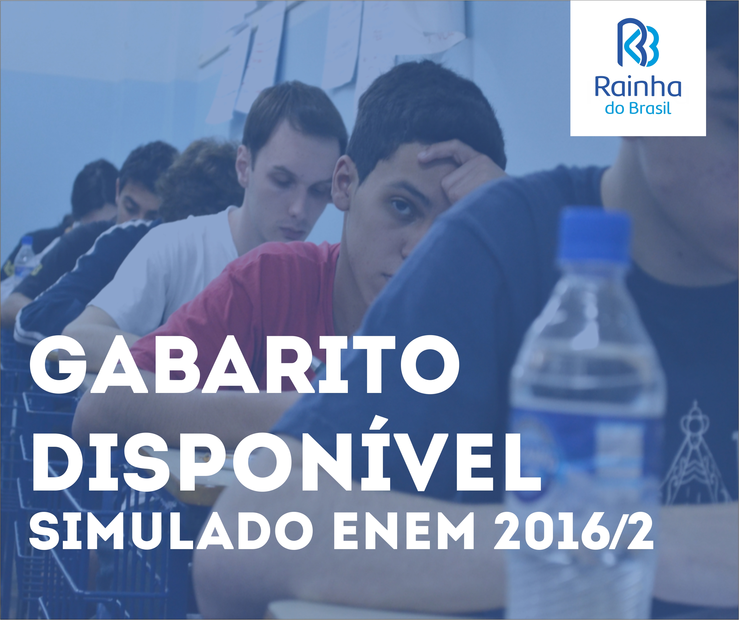 Gabarito simulado ENEM 2016/2