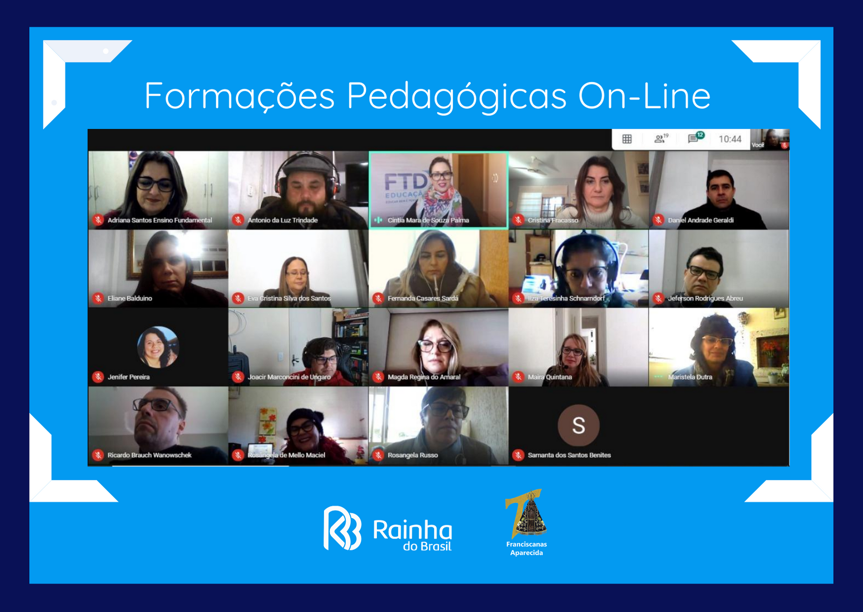 Formações Pedagógicas On-Line 